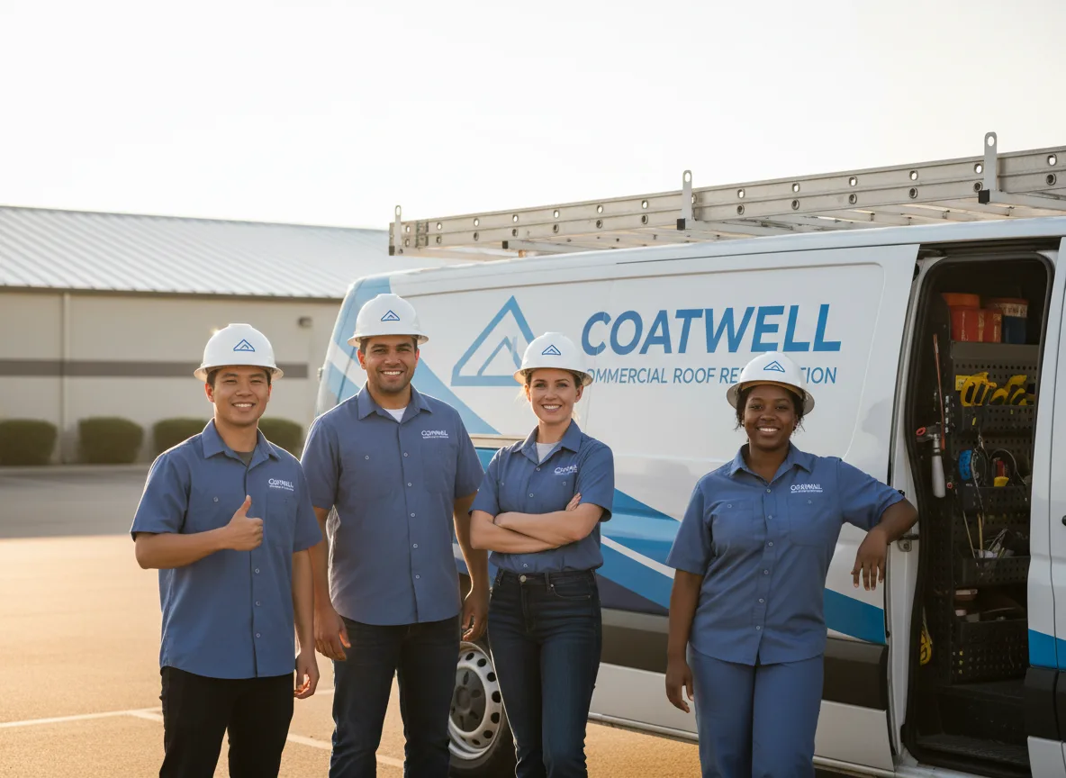 Commercial roof coating company in Towanda, KS